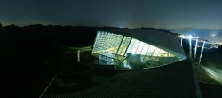 Archived image Webcam Axamer Lizum: Hoadl-Haus und Top station Olympiabahn 03:00