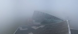Archiv Foto Webcam Axamer Lizum: Hoadl-Haus und Bergstation Olympiabahn 09:00
