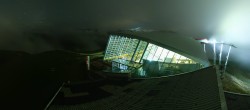 Archiv Foto Webcam Axamer Lizum: Hoadl-Haus und Bergstation Olympiabahn 21:00