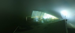 Archiv Foto Webcam Axamer Lizum: Hoadl-Haus und Bergstation Olympiabahn 23:00