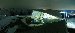 Archiv Foto Webcam Axamer Lizum: Hoadl-Haus und Bergstation Olympiabahn 01:00