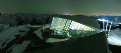 Archiv Foto Webcam Axamer Lizum: Hoadl-Haus und Bergstation Olympiabahn 03:00