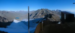 Archiv Foto Webcam Schnalstaler Gletscher - Aussichtsplattform Grawandspitze 20:00