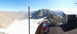 Archiv Foto Webcam Schnalstaler Gletscher - Aussichtsplattform Grawandspitze 04:00