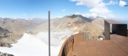 Archiv Foto Webcam Schnalstaler Gletscher - Aussichtsplattform Grawandspitze 10:00