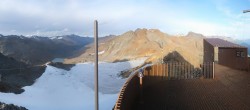 Archiv Foto Webcam Schnalstaler Gletscher - Aussichtsplattform Grawandspitze 17:00