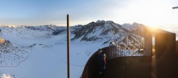 Archiv Foto Webcam Schnalstaler Gletscher - Aussichtsplattform Grawandspitze 06:00