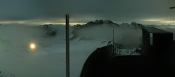 Archiv Foto Webcam Schnalstaler Gletscher - Aussichtsplattform Grawandspitze 01:00
