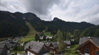 Archiv Foto Webcam Loser Altaussee - Talstation Sandling-Jet 13:00