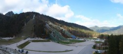 Archived image Webcam Kranjska Gora - Planica Nordic Center 09:00