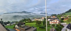 Archiv Foto Webcam Gröbming: Blick auf Kirche und Panoramabad 05:00