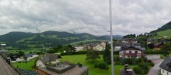 Archiv Foto Webcam Gröbming: Blick auf Kirche und Panoramabad 12:00