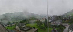 Archiv Foto Webcam Gröbming: Blick auf Kirche und Panoramabad 17:00