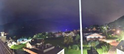 Archiv Foto Webcam Gröbming: Blick auf Kirche und Panoramabad 01:00