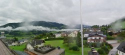 Archiv Foto Webcam Gröbming: Blick auf Kirche und Panoramabad 10:00