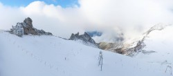 Archived image Webcam Hintertux Glacier - Top station Gefrorene Wand 01:00