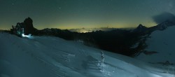 Archiv Foto Webcam Hintertuxer Gletscher - Bergstation Gefrorene Wand 01:00