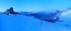 Archiv Foto Webcam Hintertuxer Gletscher - Bergstation Gefrorene Wand 03:00
