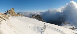 Archived image Webcam Hintertux Glacier - Top station Gefrorene Wand 17:00