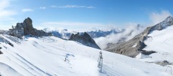 Archiv Foto Webcam Hintertuxer Gletscher - Bergstation Gefrorene Wand 09:00