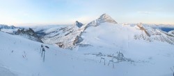 Archiv Foto Webcam Hintertuxer Gletscher - Bergstation Gefrorene Wand 06:00