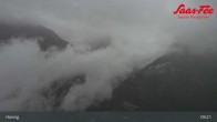 Archiv Foto Webcam Saas-Fee: Bergstation Hannig 08:00