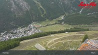 Archived image Webcam Saas-Fee: Top station Hannig 18:00