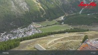 Archiv Foto Webcam Saas-Fee: Bergstation Hannig 16:00