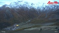 Archived image Webcam Saas-Fee: Top station Hannig 18:00