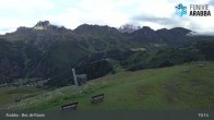 Archiv Foto Webcam Arabba - Bergstation Monte Burz Sesselbahn 18:00