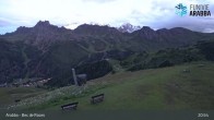 Archiv Foto Webcam Arabba - Bergstation Monte Burz Sesselbahn 20:00