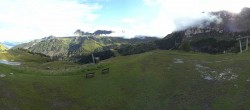 Archiv Foto Webcam Arabba - Bergrestaurant Rifugio Burz 17:00