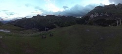 Archiv Foto Webcam Arabba - Bergrestaurant Rifugio Burz 19:00