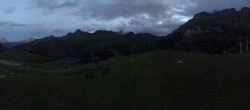 Archiv Foto Webcam Arabba - Bergrestaurant Rifugio Burz 21:00