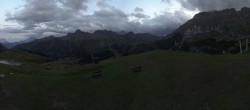 Archived image Webcam Arabba - Mountain Restaurant Rifugio Burg 19:00