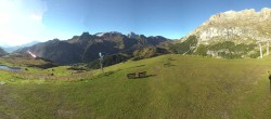 Archived image Webcam Arabba - Mountain Restaurant Rifugio Burg 07:00