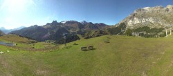 Archived image Webcam Arabba - Mountain Restaurant Rifugio Burg 09:00