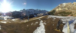 Archived image Webcam Arabba - Mountain Restaurant Rifugio Burg 07:00