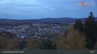 Archiv Foto Webcam Blick auf Freyung im Bayerischen Wald 02:00