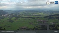 Archiv Foto Webcam Grünten - Blick vom Gipfel 08:00