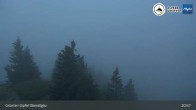Archiv Foto Webcam Grünten - Blick vom Gipfel 02:00