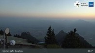 Archiv Foto Webcam Grünten - Blick vom Gipfel 21:00