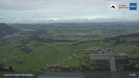 Archiv Foto Webcam Grünten - Blick vom Gipfel 10:00