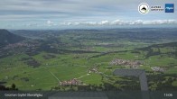 Archiv Foto Webcam Grünten - Blick vom Gipfel 12:00