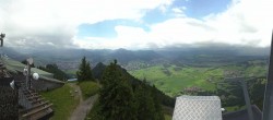 Archiv Foto Webcam Grünten - Panoramablick Sonthofen und Immenstadt 13:00