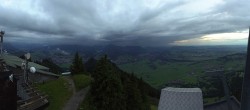 Archiv Foto Webcam Grünten - Panoramablick Sonthofen und Immenstadt 19:00