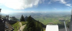 Archived image Webcam Grünten - Panoramic view Sonthofen and Immenstadt 11:00