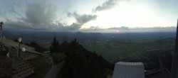 Archived image Webcam Grünten - Panoramic view Sonthofen and Immenstadt 19:00