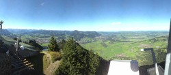 Archived image Webcam Grünten - Panoramic view Sonthofen and Immenstadt 09:00