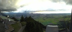 Archived image Webcam Grünten - Panoramic view Sonthofen and Immenstadt 17:00